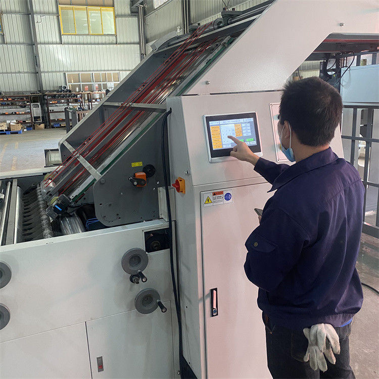 Высокоскоростной рифленый ламинатор 2 каннелюры коробки 3 5 7 курсирует