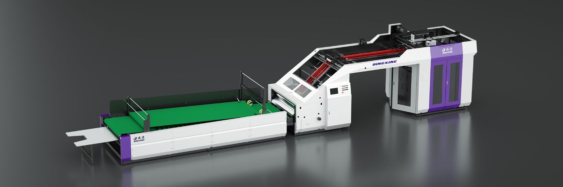 Высокоскоростной ламинировщик высокоскоростной флейты ламинировщик бумажной мембраны материал ламинирования толщины диапазон от 1 до 10 мм Промышленное упаковочное оборудование